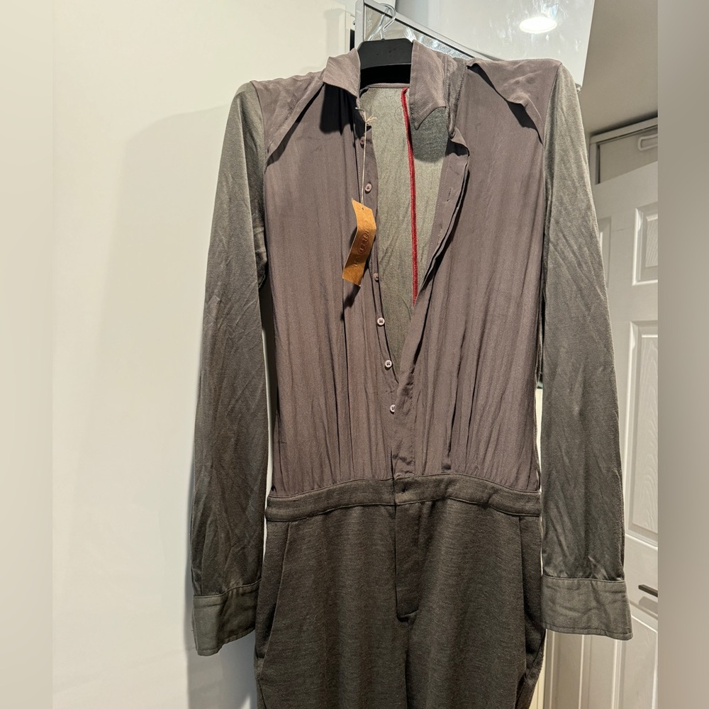 A.F. Vandevorst brand new green jumpsuit with tag